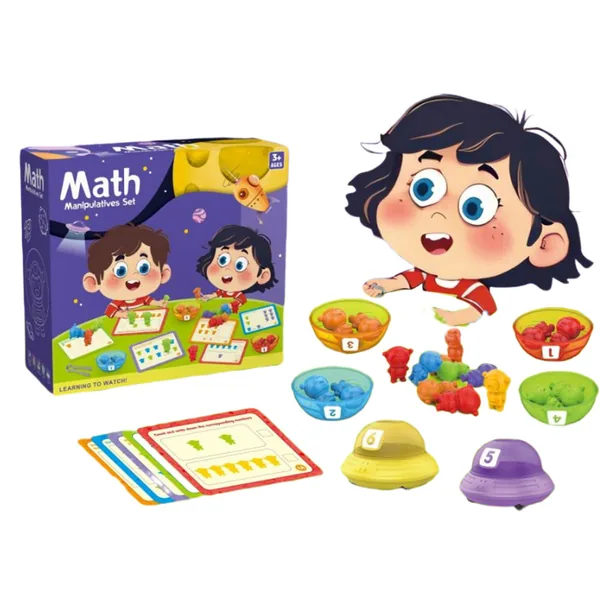 CPS New Arrival Space Early Educational Kids Learning Color Sorting Toy Color Matches Game view 2