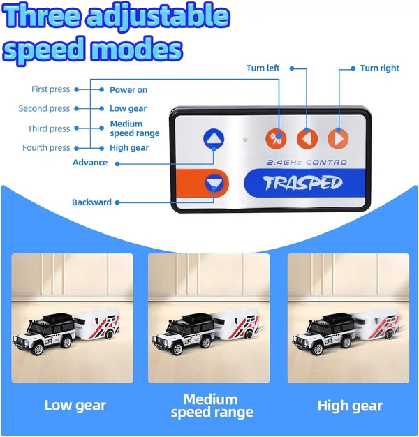 Mini Alloy Off-Road Remote Control Car for Kids 164 Scale 2.4Ghz Adjustable Speed Mini RC Car view 2