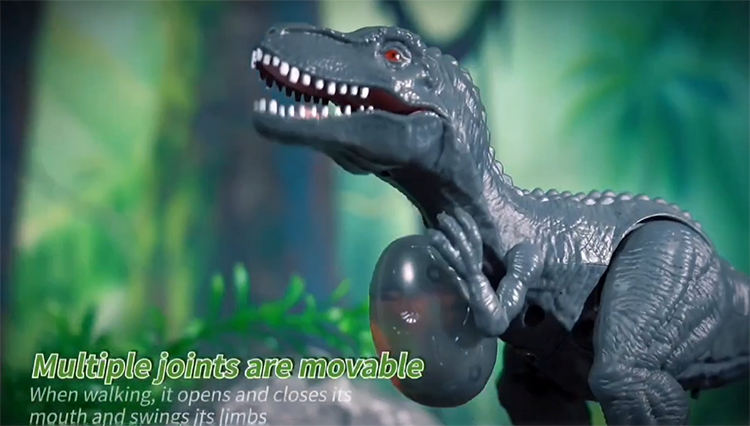 New Walking Dinosaur Toys for Kids RC Toy Animals Electric Forward T-rex with Egg Battery Operated