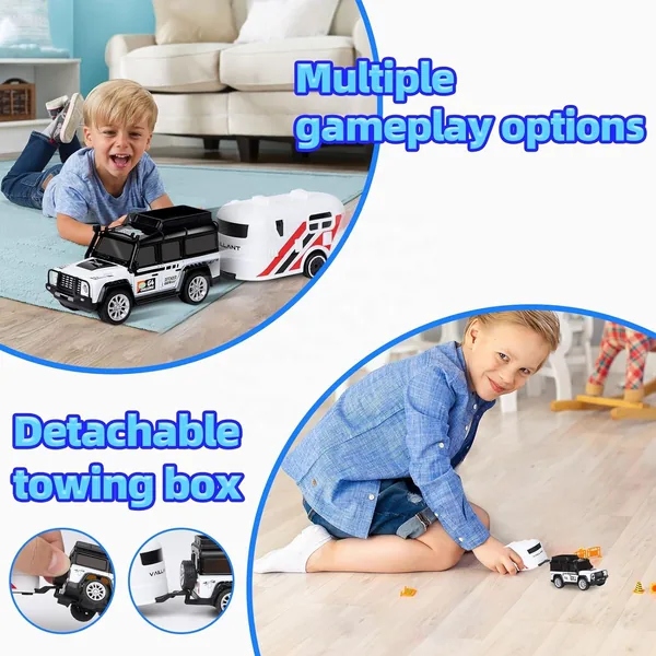 Mini Alloy Off-Road Remote Control Car for Kids 164 Scale 2.4Ghz Adjustable Speed Mini RC Car view 6