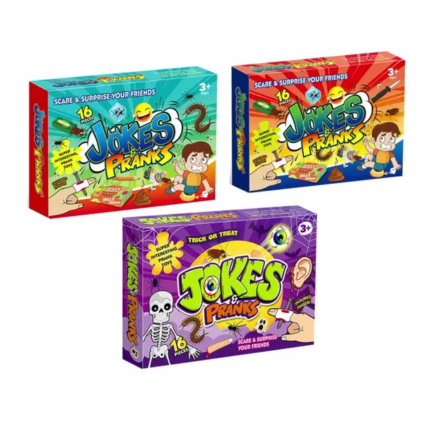 Prank Kit Funny Gag Gifts Joke Box Practical Jokes Perfect Party Favors 16 PCS Pranks for Kids April Fools Novelty Toys view 8