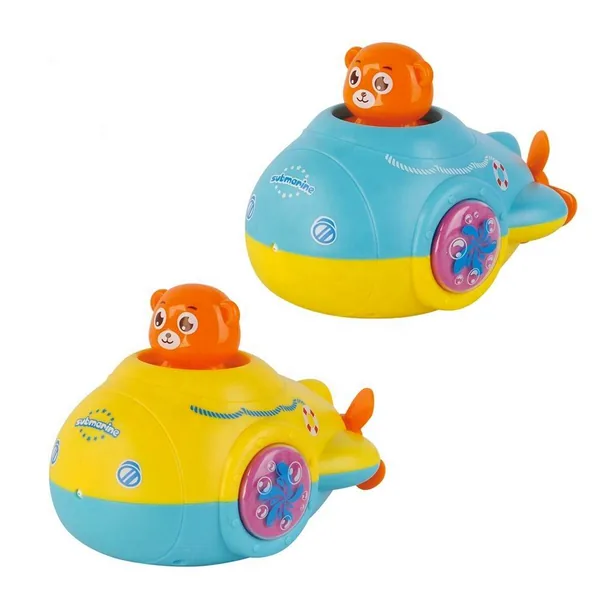 Kid Bath Toy Summer Bathing Toy Bathroom Water Spray Floating Boat Submarine Swimming Bath Toy for Kids view 4