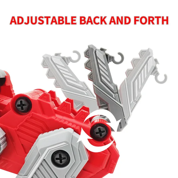 Wholesale Dinosaur Plastic Toys STEM Take Apart Dinosaur Toys with Drill Construction DIY Transformable T-Rex Building Toy view 2