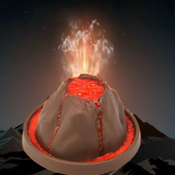 DIY School Educational Experiment Kit Volcanic Stem Science Toys view 2