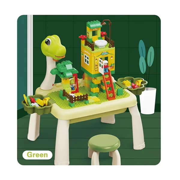 Dinosaur Projection Block & Model Building Block Tables Toys Sets view 3
