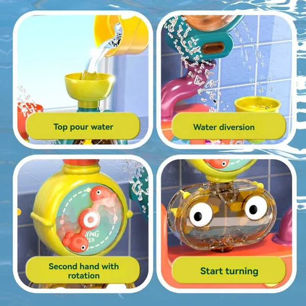 Kid Bath Toy Animal Water Spray Bathroom Toys Waterfall Shower Bath Toys for Kids view 4