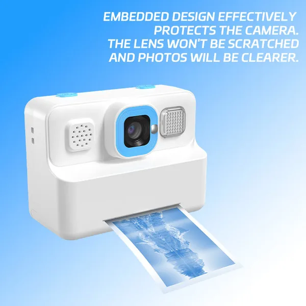Kids Camera Instant Print Instant Cameras That Print Photos,Christmas Birthday Gifts for Girls Age 3-12 Portable Toy view 4