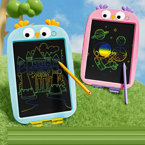 Kids Learning Toys Lcd Writing Boards Color Screen Magic Blackboard Magic Slates Lcd Writing Tablet 8.5 10 12 16 Inch view 4