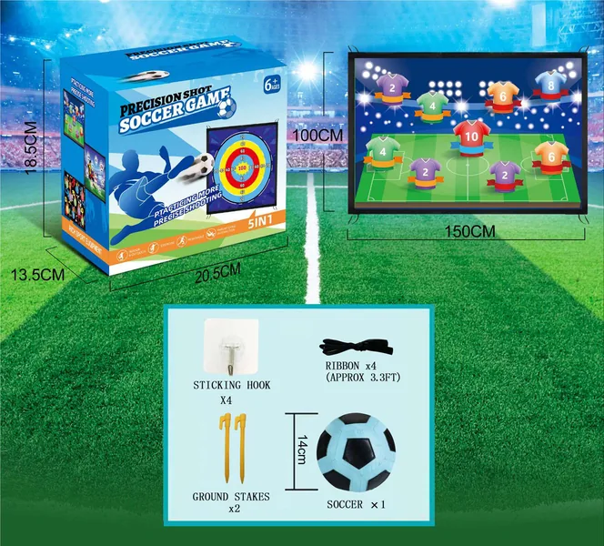 2024 Indoor 150CM Football Target Football Game Mat Outdoor Sport Toy Hover Soccer Ball for Kids view 5