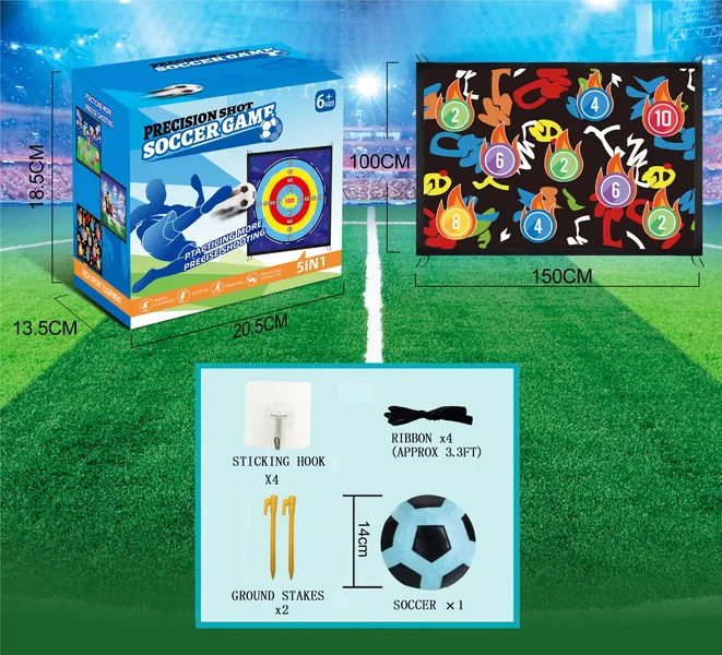 2024 Indoor 150CM Football Target Football Game Mat Outdoor Sport Toy Hover Soccer Ball for Kids view 3
