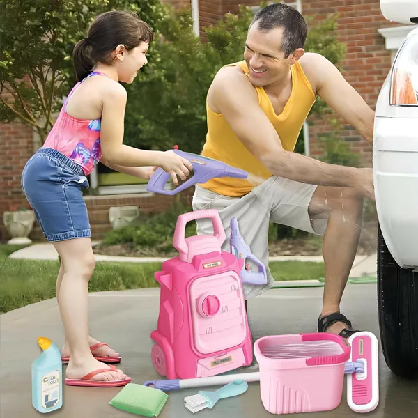 11 PCS Pretend Play Toys Housekeeping Kit House Cleaning Toys for Toddlers view 4