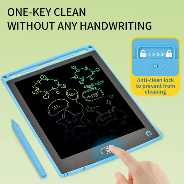 Hot Sale 8.5 10 12 Inch Kids Drawing Toys Lcd Writing Write Tablet Memos Digital Doodle Pad for Kids view 4