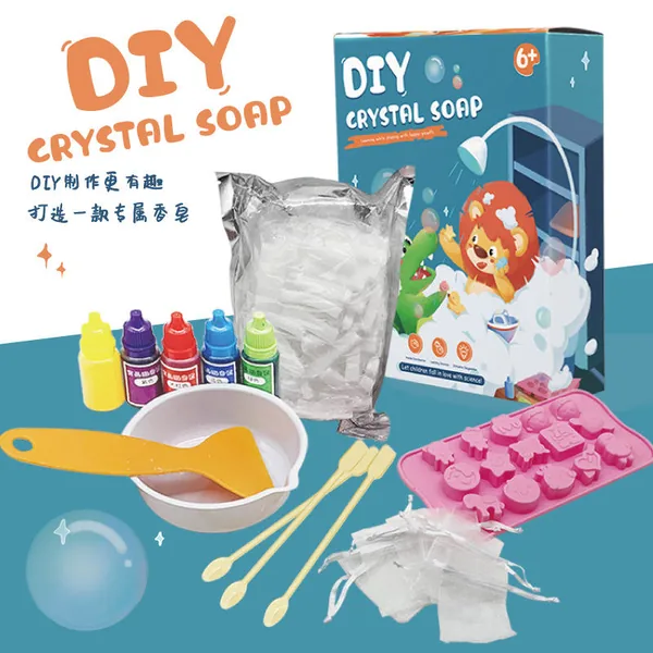 CPS DIY Soap Painting Set Pretend Play Toy Stem Science Kit DIY Educational Toys view 4
