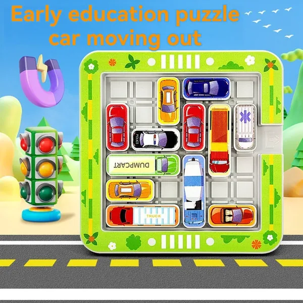 NEW Educational Toy Parking Lot Games and Puzzles Toys Learning Game for Kids