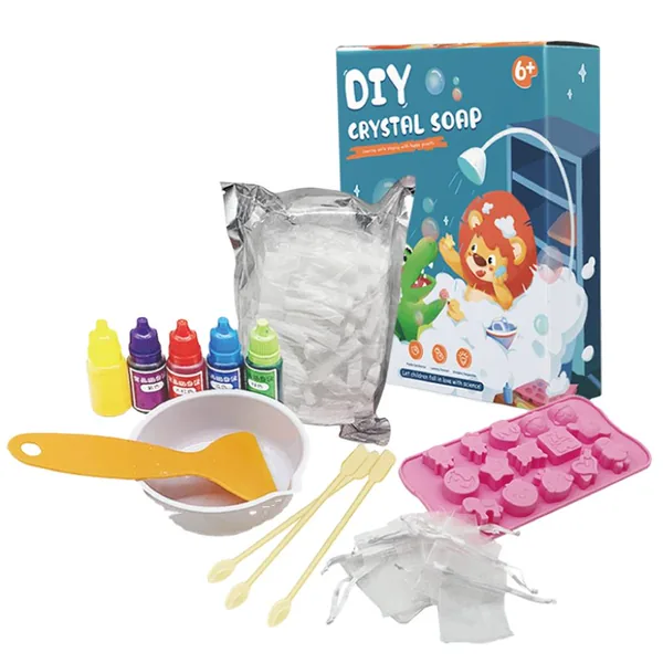 CPS DIY Soap Painting Set Pretend Play Toy Stem Science Kit DIY Educational Toys