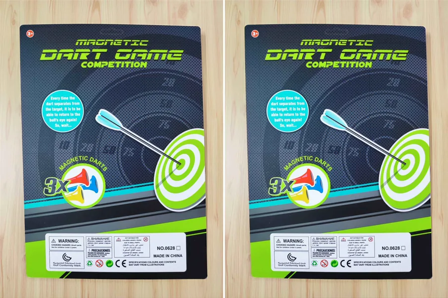 2024 New Design Indoor Magnetic Dart Board Toy Plastic Dart Throwing Game for Kids Party view 5