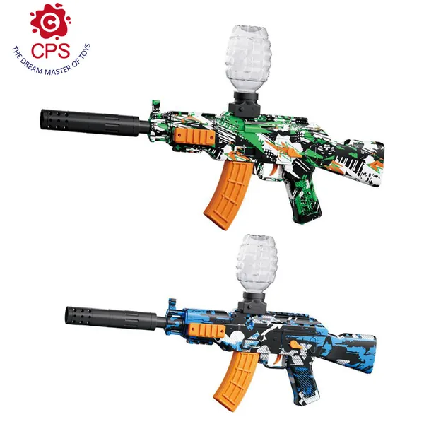 Soft Bullet Gun Blaster AK47 Automatic Water Gun Electric Gun view 5