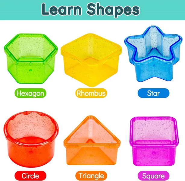 Montessori Counting Dinosaur Plastic Educational Toys for Kids Preschool Learning Activities with Matching & Sorting Games