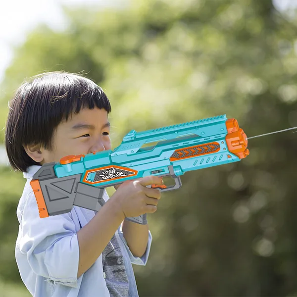 Long Range Electric Water Gun with Interactive High Capacity Automatic Water Gun Squirt Guns Summer Outdoor Toys view 6