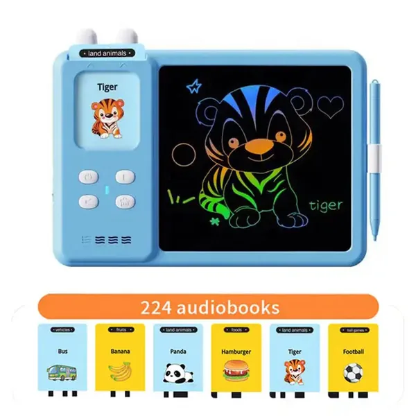 Hot Sale Kids Preschool Educational Plastic Toys 112 224 Sight Words Talking Flash Cards Animal Emotion Sight Words Games view 4