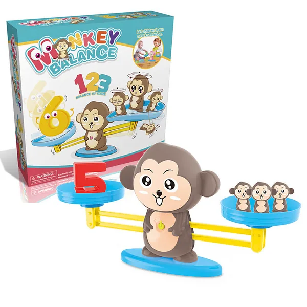 Discount Offer Monkey Number Balance Math Toys Educational Game Early Math Teaching Tool Counting Toy for Kids Learning view 2