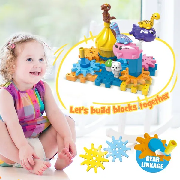 36PCS Toy Animals Building Blocks Toy Set for Children Education Toy ABS Material view 5