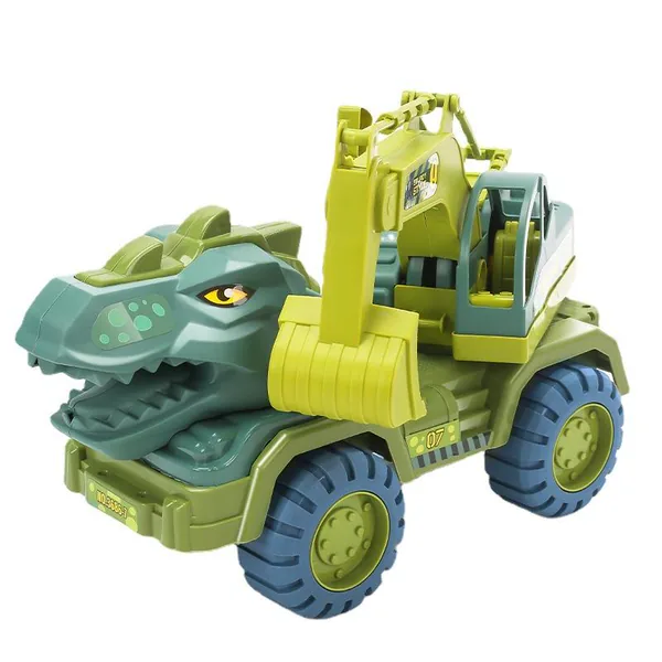 41CM Big Size Friction Dinosaur Truck with Different Design Children Dinosaur Toy Car