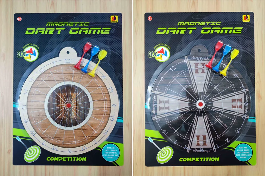 2024 New Design Indoor Magnetic Dart Board Toy Plastic Dart Throwing Game for Kids Party view 4